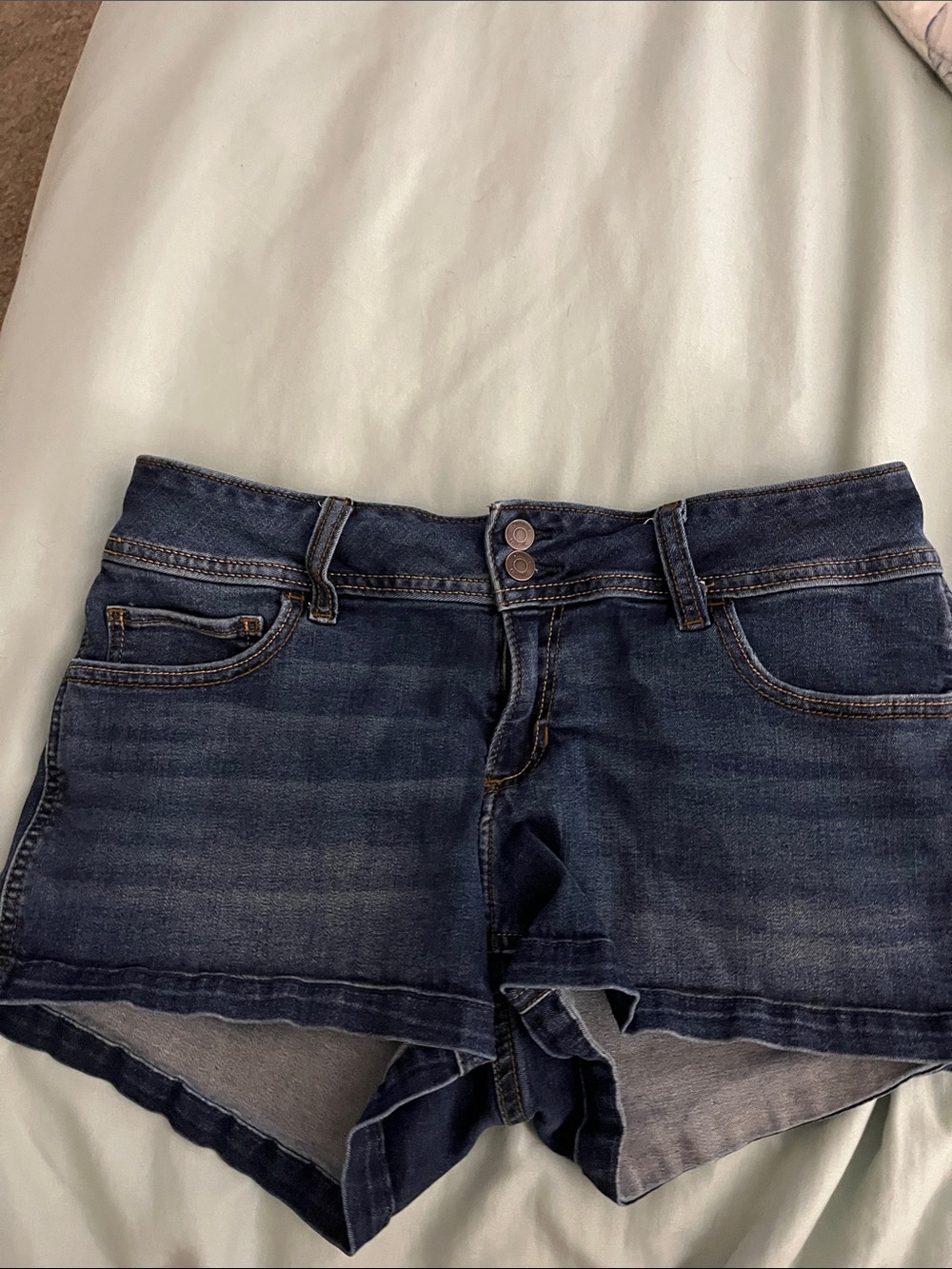 Hollister Dark Wash Denim Shorts